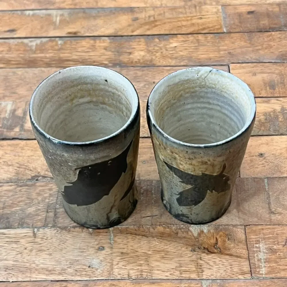 Art Studio Pottery Handmade Tumblers 4.75